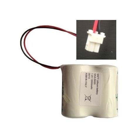 Saft pacco batteria litio 7,2V 13Ah antifurto allarme Coelte safec320rc srnal320c