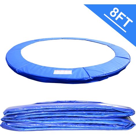 Replacement Trampoline Spring Cover Padding Safety Pads 8FT Blue