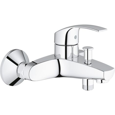 Grohe Eurosmart Einhebelmischer 1/2' Wannen-/Brausemischer, Chrom (33300002)