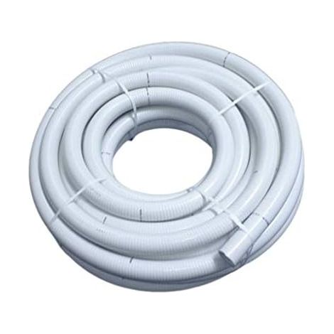 Couronne Rouleau 10M Tuyau PVC Blanc Pression Souple à coller Ø 63mm diamètre/Bassins et Piscines