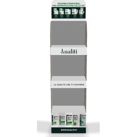 ESPOSITORE IN CARTONE RICAMBI COMPATIBILI VUOTO- 1,0 pz