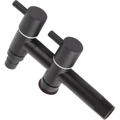 Verlängerter Waschmaschinenhahn G1/2, Edelstahl-Wasserhahn für Waschmaschinen und Schwimmbäder. (1/5)