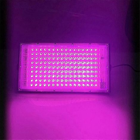 Lampe de culture LED à spectre complet PhytoLamp pour plantes en tente, semis et floraison, 50 W, projecteur extérieur, prise UE (1/5)