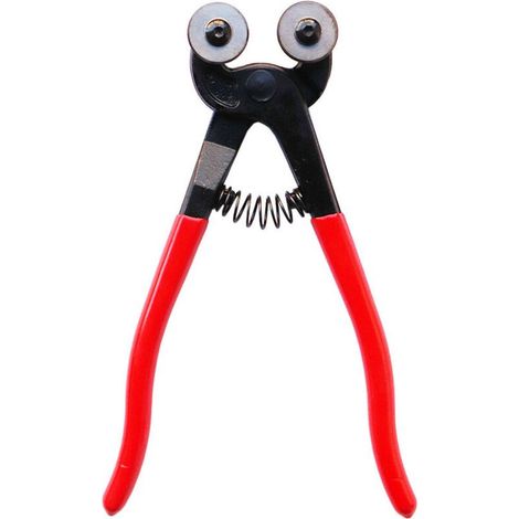 (Rouge) Pince à Carreaux, Pince Coupe-Verre, Pince Coupante pour Carrelage, pour la Céramique, Autres Matériaux Divers, Carreaux de Verre Taillé (1/5)
