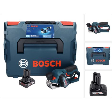 Pialla a batteria Bosch GHO 12V-20 Professional 12 V Brushless + 1x batteria 6,0 Ah + L-Boxx - senza caricabatteria (1/5)