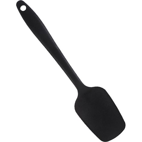 Spatule en silicone monobloc, outil de pâtisserie ménager, petite spatule à gâteau, à crème et à beurre (1/5)