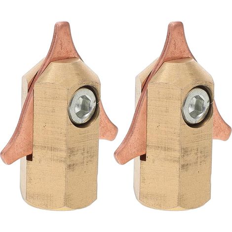 Kit 2pcs de Pince en Cuivre pour Débosselage et Réparation de Tôle, Outil de Formage Métallique pour Maintenance de Carrosserie Automobile (1/5)
