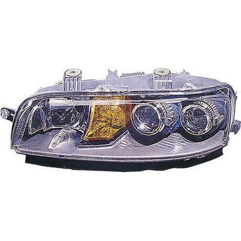 Phare avant gauche H7/H7/H3 avec anti-brouillard Fiat Punto 2 phase 1 1999-2001