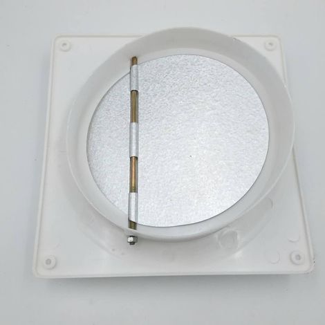 Clapet anti-retour ponctuel pour hottes de cuisine, clapet anti-retour anti-fumée pour conduit d'évacuation en tôle de fer multifonction, clapet anti-retour anti-refoulement.