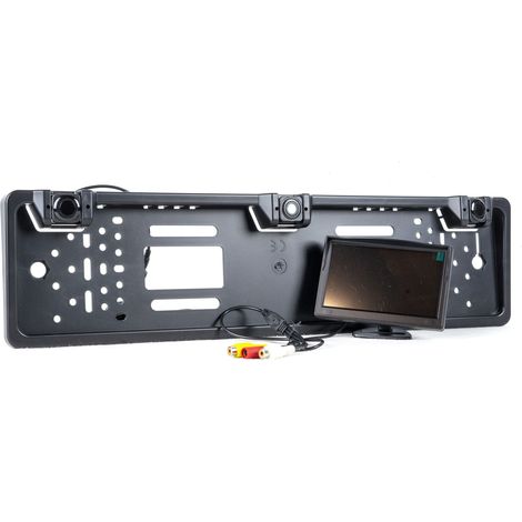 Telecamera per la retromarcia con display da 5” e sensori di parcheggio IP67