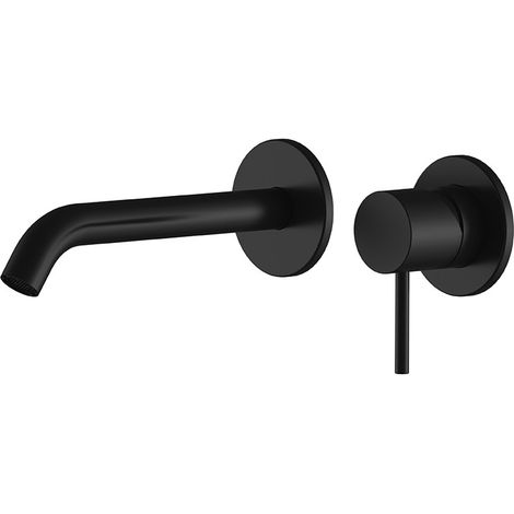 Miscelatore incasso lavabo nero opaco serie X Style (1/3)
