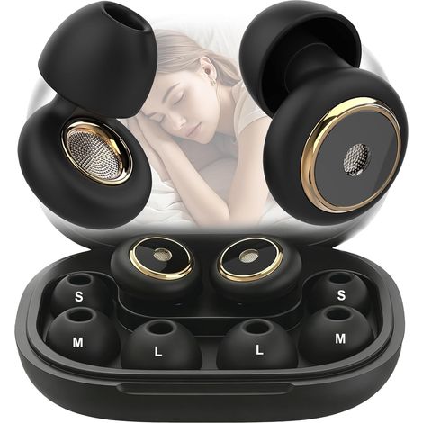 Tappi per le orecchie per dormire, tappi per le orecchie antirumore, tappi per le orecchie in silicone morbidi e riutilizzabili, tappi per la protezione dell'udito con 3 tappi per dormire