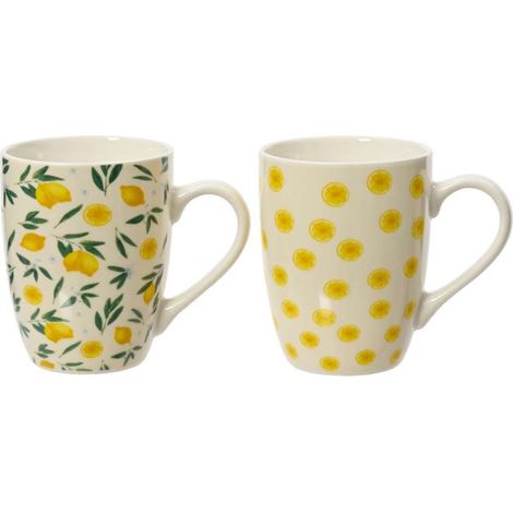 Lemon tazza in porcellana