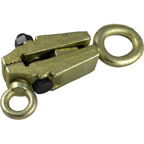 Pinza JBM 5t flat jaw 5 tonnellate acciaio 45 gradi
