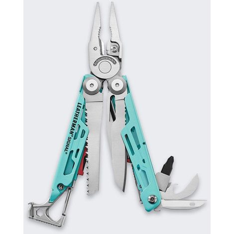 Leatherman Signal multiherramienta aqua stainless durable (1/3)
