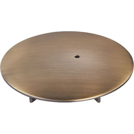 Coperchio ottone bronzo per piletta doccia Low Round  Tecom