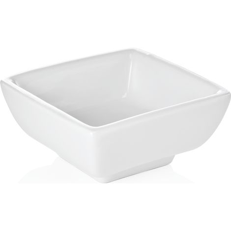 Mini ramequin carré porcelaine 100 ml 8 x 8 cm - Was Germany