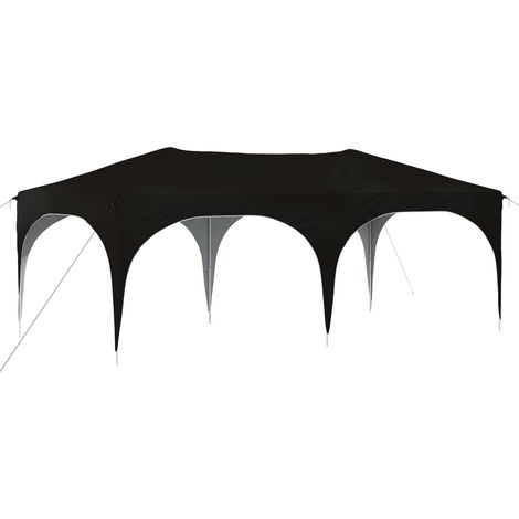 Pop-up Party Tent 575 x 288 x 245 cm Black Oxford Fabric vidaXL