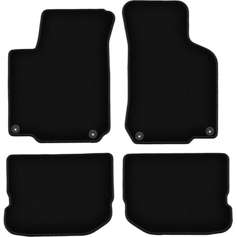 BASIC schwarze Veloursmatten für: Seat Toledo II Limousine (1998-2004)