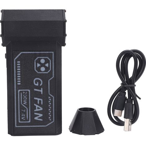 Air Duster 200 W haute vitesse 140 000 tr/min moteur sans balais 53 m/s souffleur portable rechargeable avec buse magnétique pour le nettoyage du clavier, de l'ordinateur et de la voiture (1/5)