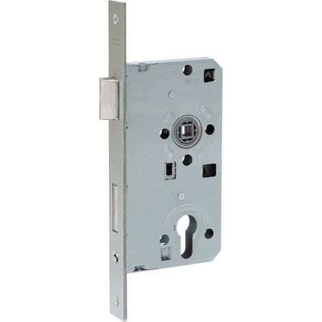 Abus - Einsteckschloss für Wohnungsabschlusstüren ES PZ2 L S 55 72 24 EK - 61726