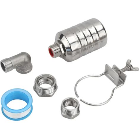 Vanne à flotteur automatique, acier inoxydable 304 (1/5)
