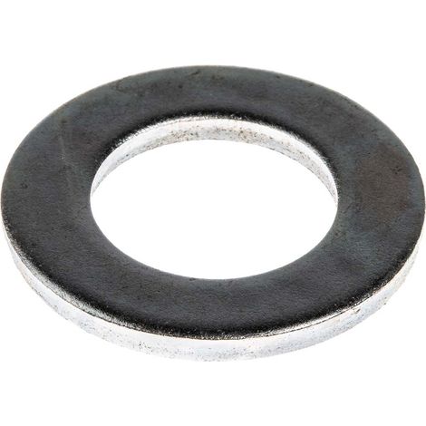 Rondelle plate, M20, Acier, 21mm x 37mm, Galvanisé brillant ( Prix pour Sachet de 50 )