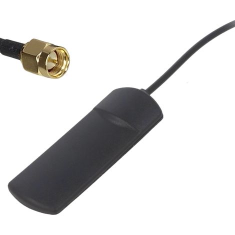 Antena WiFi 2.4/5.8/BL/IMS 2-3dBi con conector SMA encolado