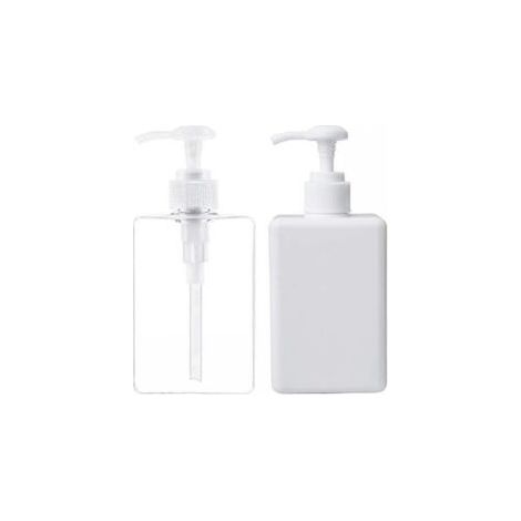 280 ml Seifenspender, 2er-Set leere Kunststoff-Pumpspenderflaschen für Küche und Bad (1/5)