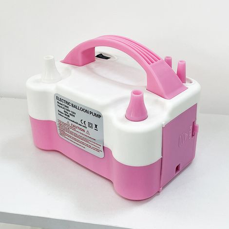 Pompe À Ballons Électrique - 600 W - 2 Embouts - Mode Appui Et Mode Continu - Pour Décorations De Fête - 1 Pièce (1/5)