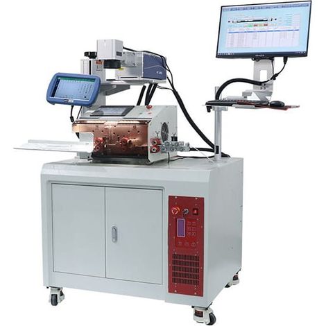 Macchina automatica spelafili controllata da software intelligente con marcatore laser (1/2)