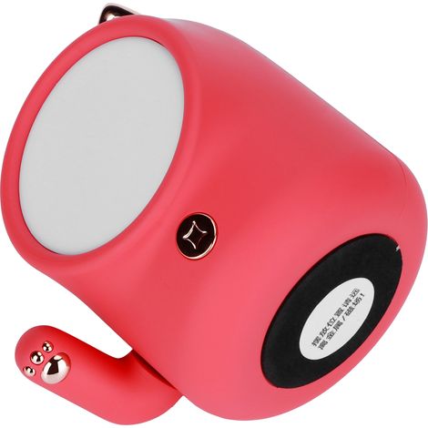 Niedliche, katzenförmige Touch-Nachttischlampe, Nachtlicht für Kinderzimmer, Dekoration für Zuhause, USB-aufladbar (1/5)