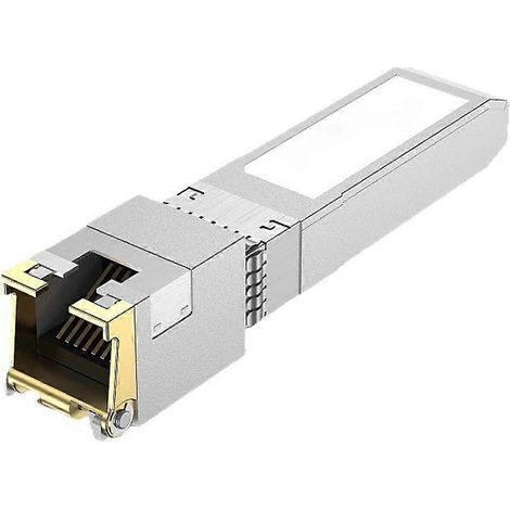 Module émetteur-récepteur Ethernet 10G 30M SFP+ vers RJ45 CAT.6a pour commutateur optique Ethernet Cisco Mikrotik (1/5)