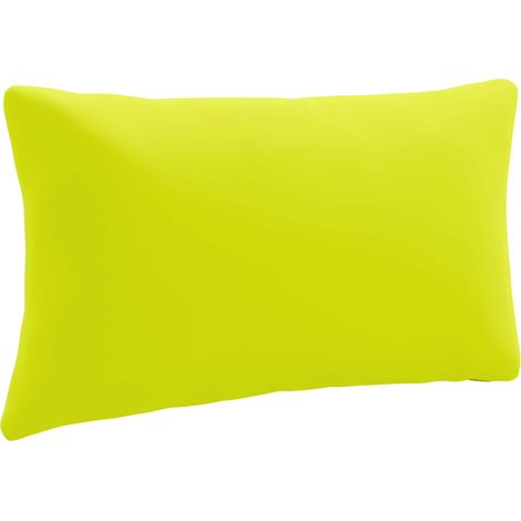 Coussin de dossier d'extérieur 1 Pièce polyester Vert vif. (1/5)
