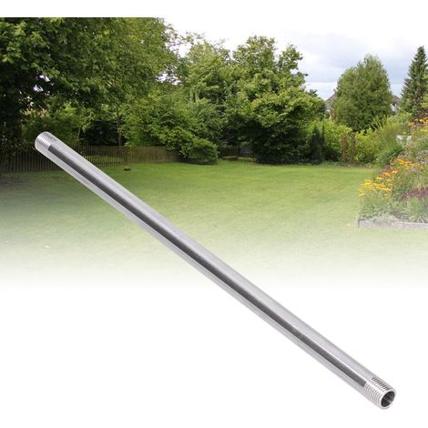 Gewinderohr aus Edelstahl, Rohrbefestigung, Direktanschluss, G1/4-Außengewinde, 30 cm, homogenes Druckgussmetall 304