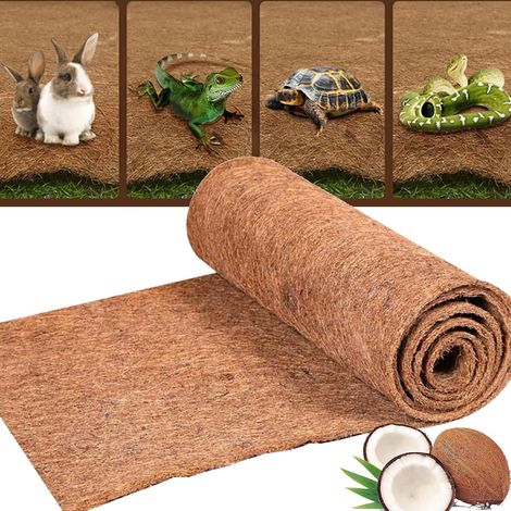 Coconut Fibre Rolls 50cm x 200cm/1.64ft x 6.56ft for Hanging Baskets, Coconut Planting Mats, Coconut Fibre Rolls for Patios, Containers, Planters (1/5)