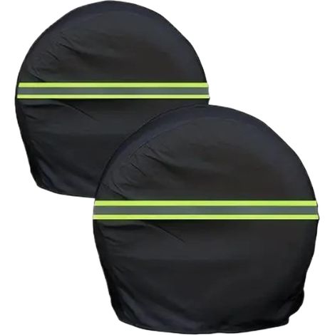 Housse de roue imperméable, protection de roue de pneu - Housses imperméables pour pneus avec protection solaire en tissu Oxford - Protection solaire imperméable, protection de pneus à pru (1/5)