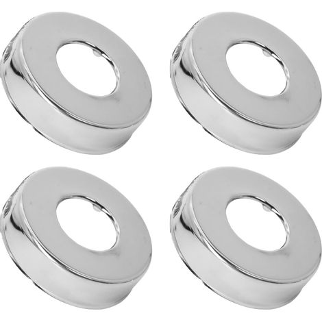 Rosace Mitigeur Douche Acier Inoxydable (3/4) Ø 27 mm x Ø 60 mm x hauteur 15 mm 4pcs, Rosace Robinet, Garniture Pour Robinet De Douche Muraux (4, 60x15mm Argent) (1/5)