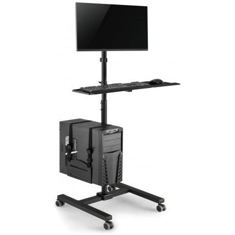 Maclean MC-793 Mobiler Stativ für Büromonitore (1/3)