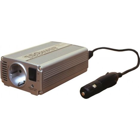 Convertisseur Elévateur de Tension 12V 220 V 230 V + Allume cigare - 150 W max, pour Voiture Bateau Camping Car, Ventilateur Intégré (1/5)
