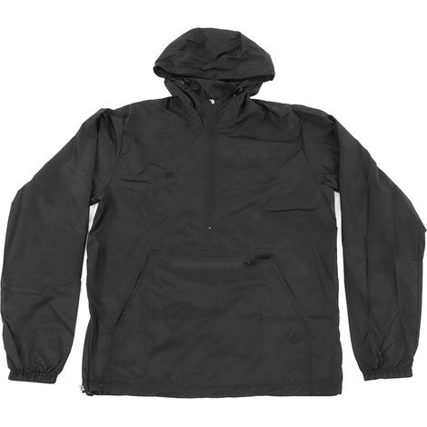 Radsport-Windjacke, leichte und wasserdichte Laufjacke mit Kapuze und reflektierenden Details, Größe M (1/4)