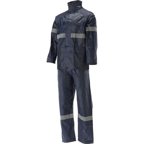 Regenanzug NAVY LIGHT, zweiteilig, Größe XL (1/5)