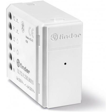 Finder relè multifunzione bluetooth 2 canali bianco 13728230b000 (1/7)