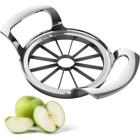 Trancheuse à pommes. trancheuse à pommes à 12 lames en acier inoxydable. robuste et tranchante