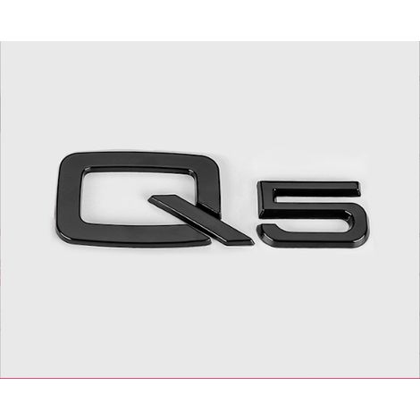 Emblème arrière Audi A3 noir mat – Lettrage noir épuré pour un style moderne et élégant. Sublimez l'esthétique de votre Audi[NX].