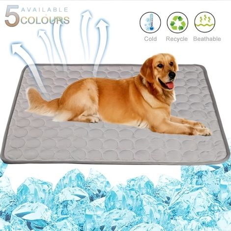 Tapis Rafraîchissant Pour Chien - Rembourrage En Fibre De Polyester - Motif Géométrique - Pour Chiens De Petite Taille - 1 Pièce (1/5)