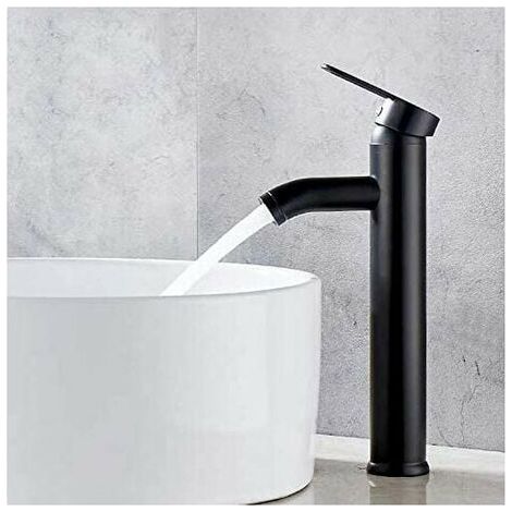 Waschtischarmatur Bad Schwarz Wasserhahn Waschtischarmatur (1/5)