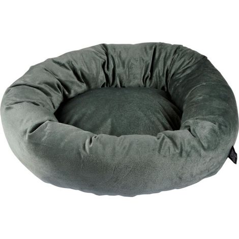 Panier Rond pour Chat "Sweet Cat" 50cm Vert Foncé (1/4)