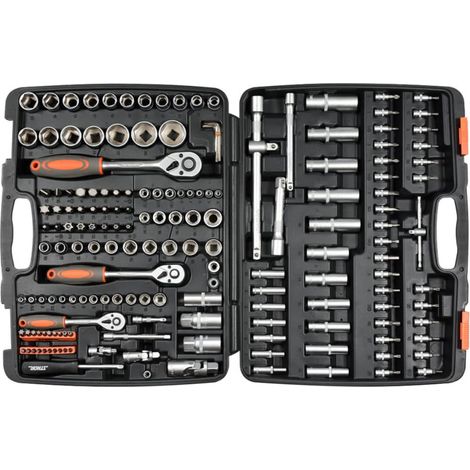 Stor Schlüsselsatz 173-teilig 1/2" 3/8" 1/4" 58688 (1/4)