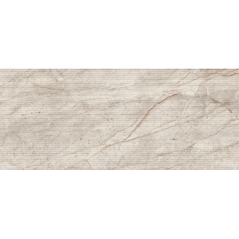 Carrelage effet Marbre 3D Blanc Himalaya Claw 120x50x0,85 cm Mat Sorvella - Mur intérieur (vendu par carton de 1,8 m²) - RO'MA CARRELAGE